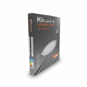 Panel LED Encastrable Rond 12W 4000K KG Lighting