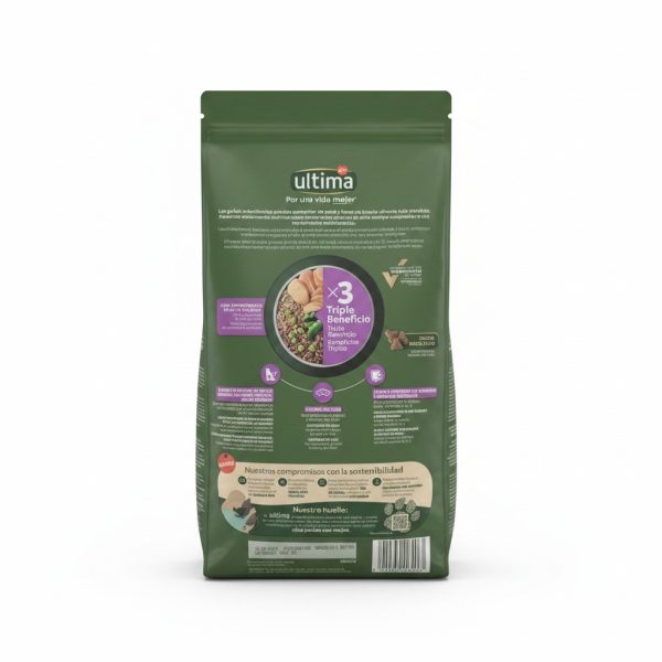 Croquettes pour chat stérilisé adulte au poulet Ultima 1.5kg