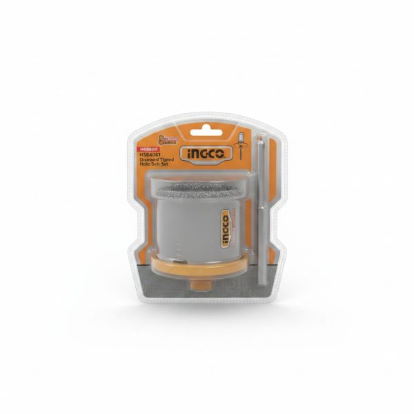 Jeu de 6 Scies-Cloches Carbure INGCO HSB4061 (33-83mm)