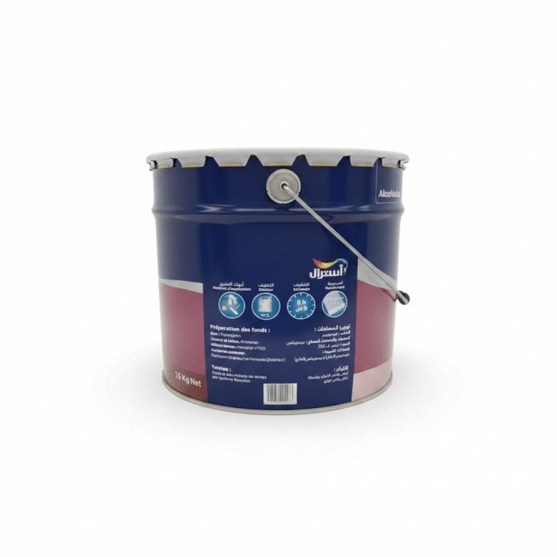 Peinture Satilac blanc semibrillante 15 kg Astral