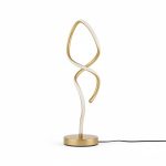 Lampe à Poser Sculpturale Farel Or LED Intégré 8W 100cm
