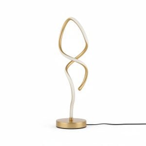 Lampe à Poser Sculpturale Farel Or LED Intégré 8W 100cm