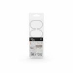 Anneaux de rideau de douche PS, lot de 12 (F-4)
