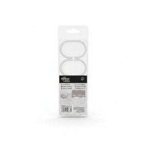 Anneaux de rideau de douche PS, lot de 12 (F-4)