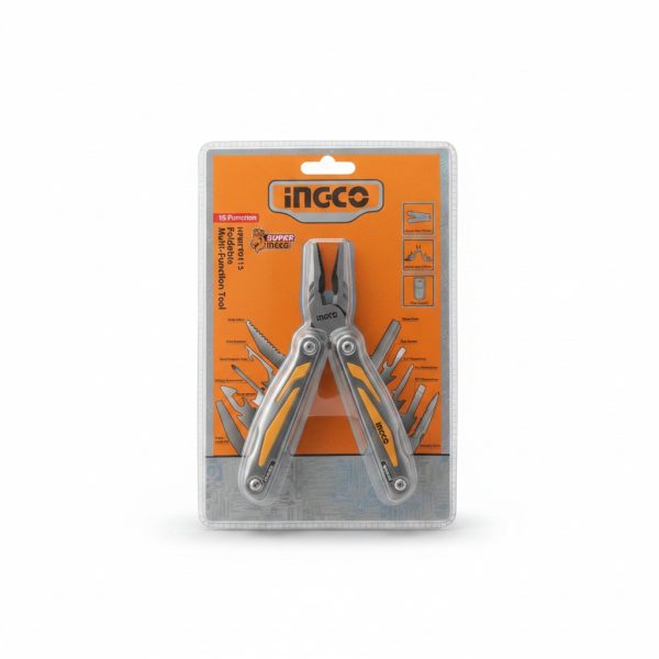 Pince Multifonctions Pliable 15 Fonctions INGCO HMFP0151