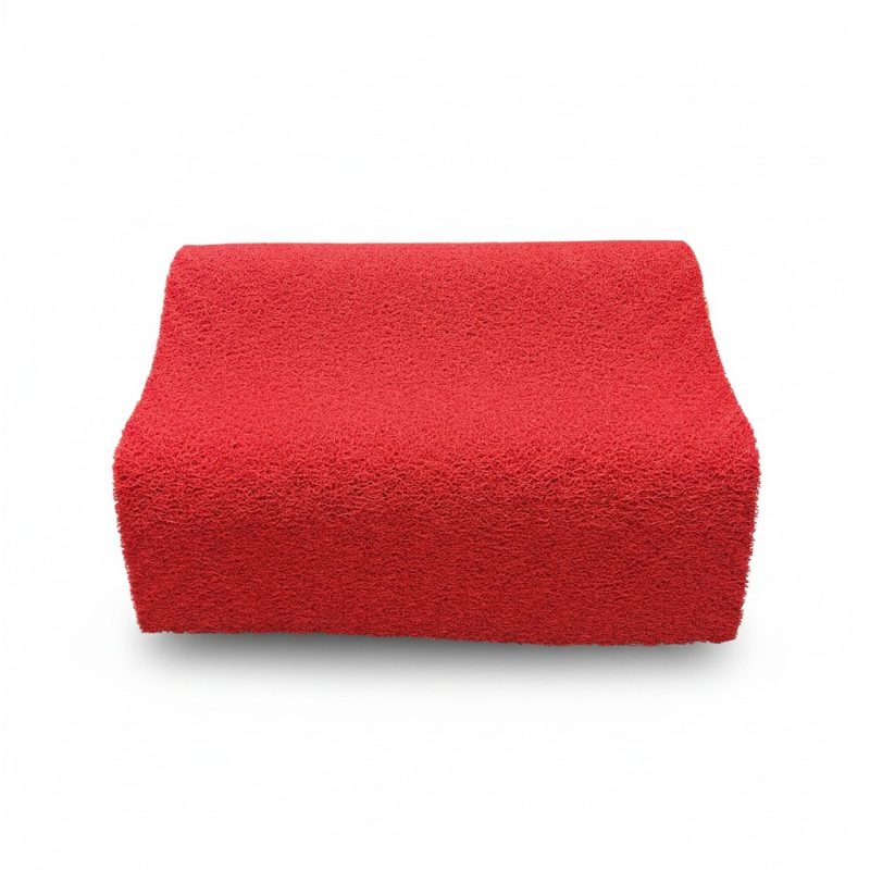 Paillasson Aiguilleté Rouge en Rouleau à la Découpe