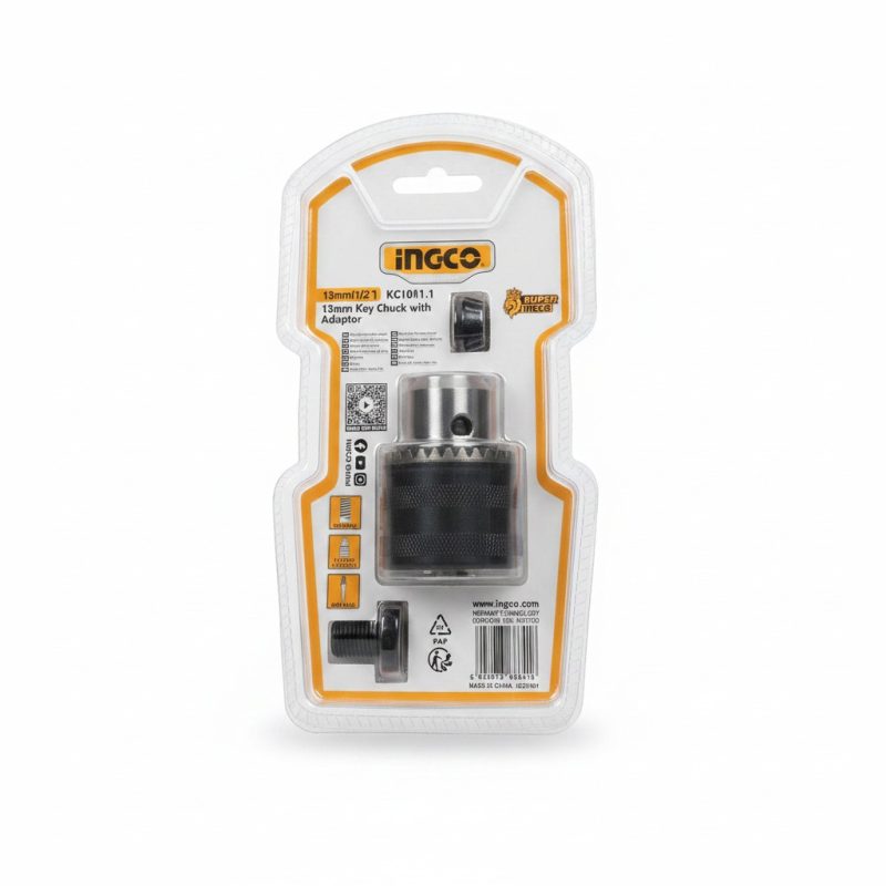 Mandrin à clé 13mm avec adaptateur SDS Plus INGCO KC1301.1