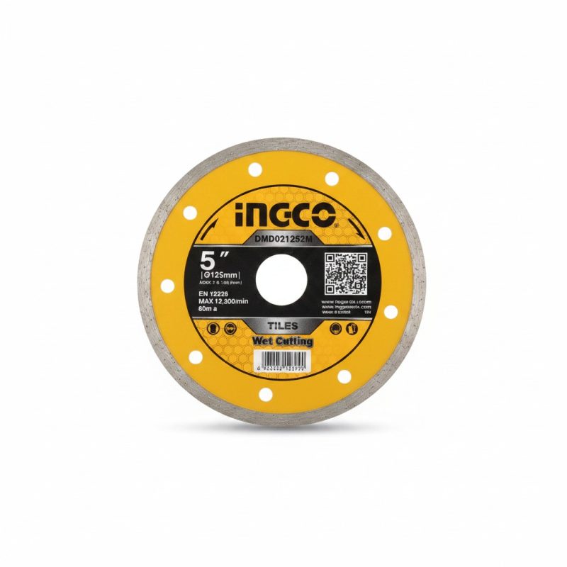 Disque Diamant à Eau 125 mm pour Carrelage Ingco