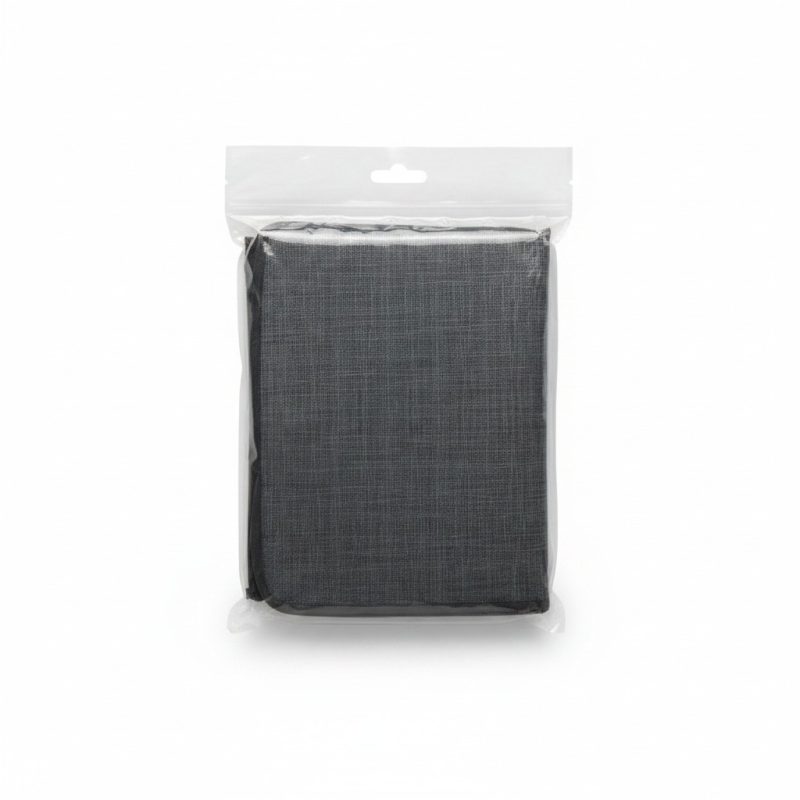 Sac de rangement en tissu 45x45x20 cm gris