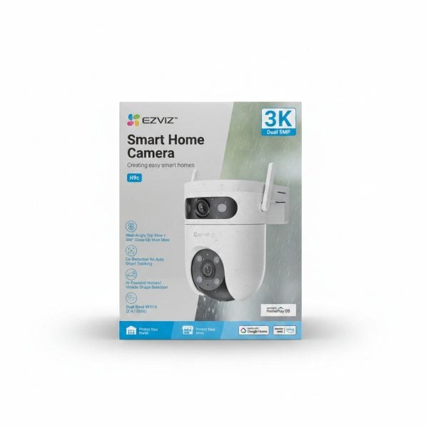 Caméra de surveillance Wi-Fi H9c Dual 3K EZVIZ