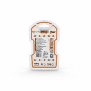 Lames de scie sauteuse bois JBT244D INGCO (5 pièces)