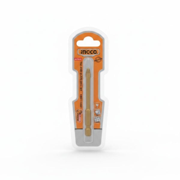Foret Carrelage et Verre 6x74mm INGCO DBG1130601