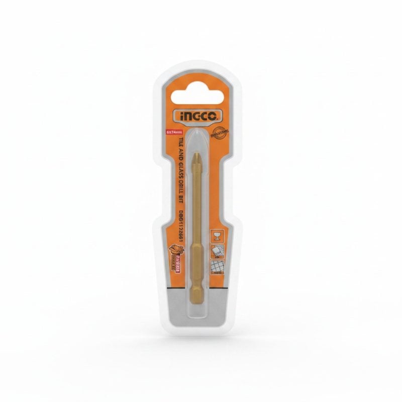 9703171 Foret Carrelage et Verre 6x74mm INGCO DBG1130601