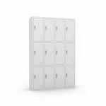 Armoire métallique 12 casiers pour rangement sécurisé