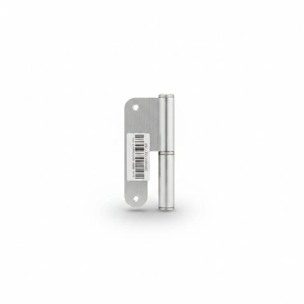 Paumelle gauche Inther inox coupe-feu pour porte 120kg