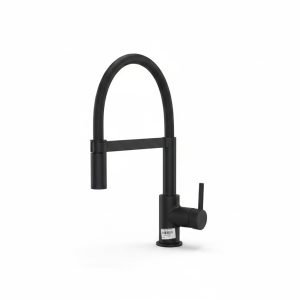 Mitigeur de cuisine Lina Semi Pro Noir Mat Franke
