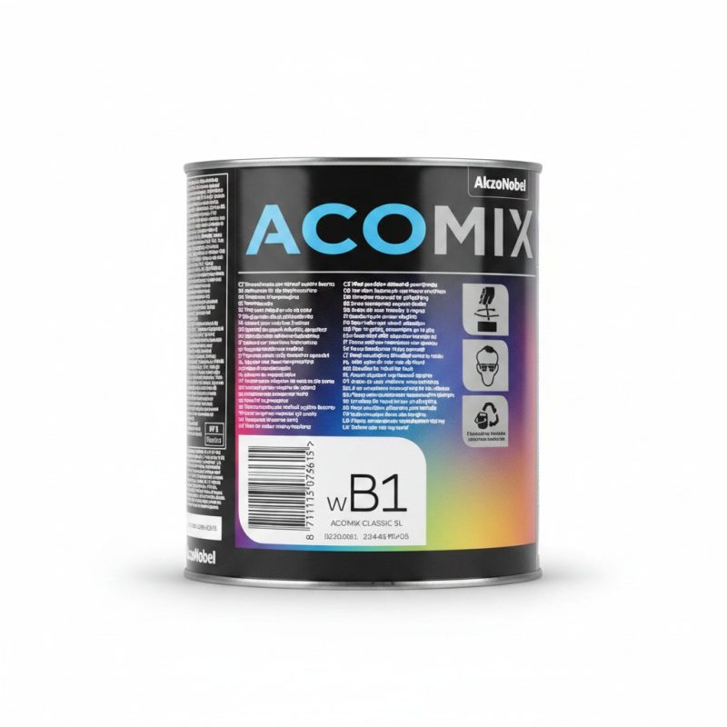 Pâte Colorante Acomix wB1 AkzoNobel 1L pour Machine à Teinter