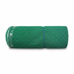Paillasson vinyle bouclé vert grattant et drainant en rouleau