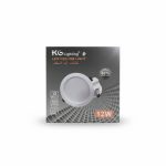 Panel LED Encastrable Rond 12W 3 Températures KG Lighting