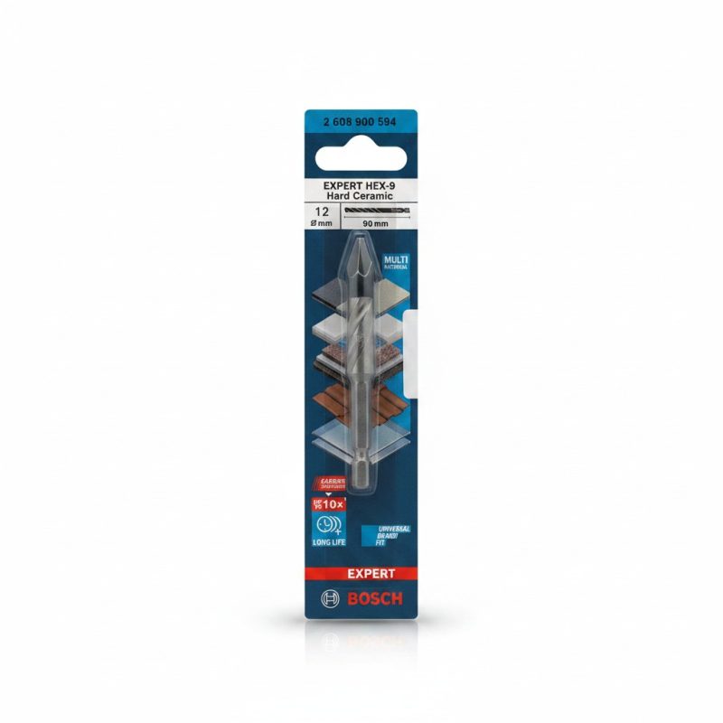 Mèche Céramique Dure HEX9 12x90mm Bosch Expert