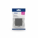 Interrupteur Va-et-vient Simon S24 Finition Graphite