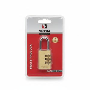 Cadenas à combinaison 28mm en laiton VETRA V150