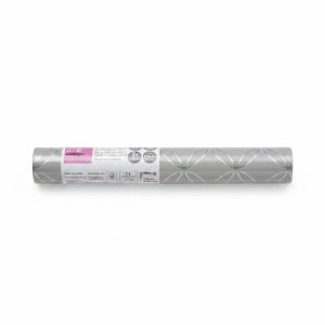 Papier Peint Intissé Geo Circles Gris 10m x 52cm