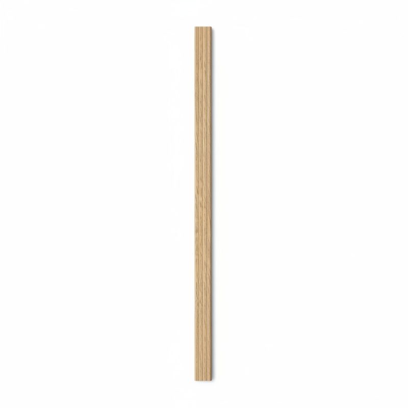 9705241 Cornière d'angle décorative effet bois de chêne clair