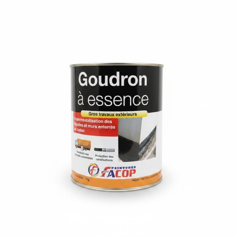 Goudron à essence imperméabilisant 1 Kg FACOP
