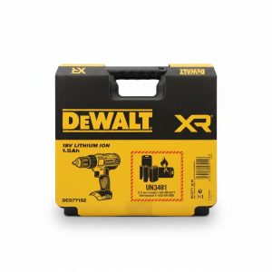 Perceuse Visseuse sans fil 18V 1.5Ah DCD771S2 DeWalt