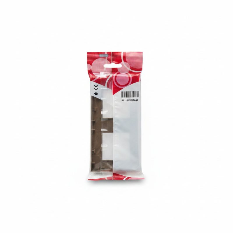 9618871 Plaque double horizontale Cappuccino Alyans Karla