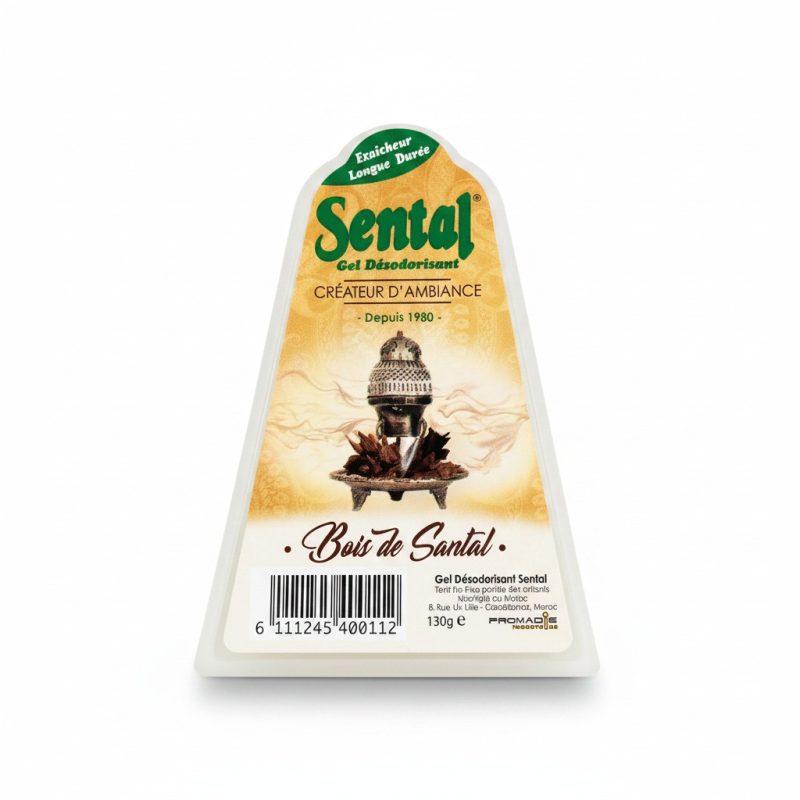 9253521 Gel Désodorisant Sental Bois de Santal 130g