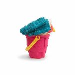 Set de jouets de plage avec seau château et accessoires PVC