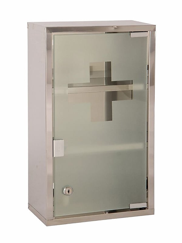 Armoire à pharmacie 25x12x48 cm - Mr.Bricolage Maroc