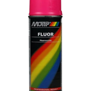 Peinture Aérosol  Rose Fluo 400ml MOTIP