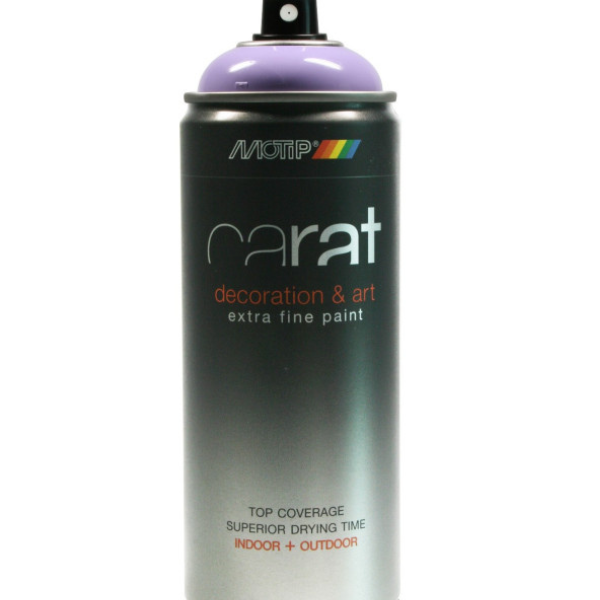 Peinture aérosol carat Lila bleu brillante 400mL MOTIP