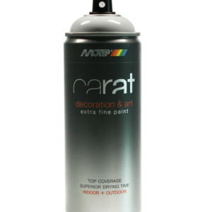 Peinture aérosol carat blanc papyrus brillante 400mL MOTIP