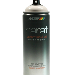 Peinture aérosol carat blanc crème brillante 400 mL MOTIP