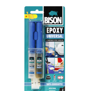 Bison Adhésif époxy universel seringue 24 ml