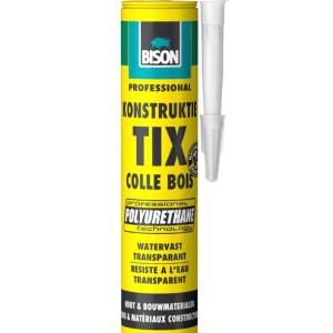 Bison Colle à bois 310 ml transparente