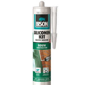 Bison Mastic Silicone Construction Blanc  300 ml