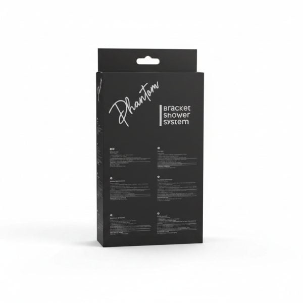 Système de douche Phantom avec support et flexible