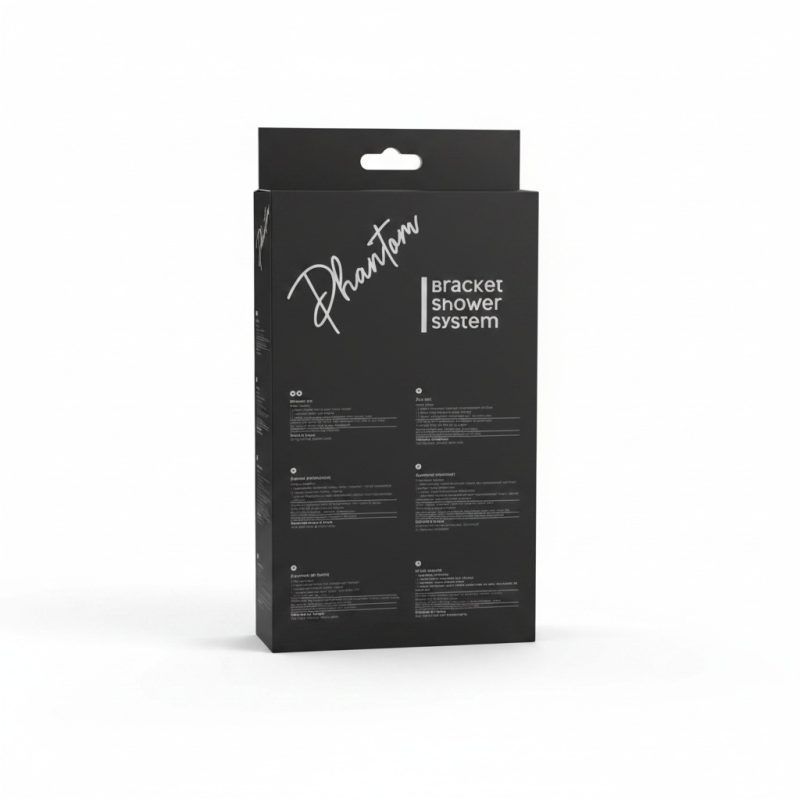 Système de douche Phantom avec support et flexible