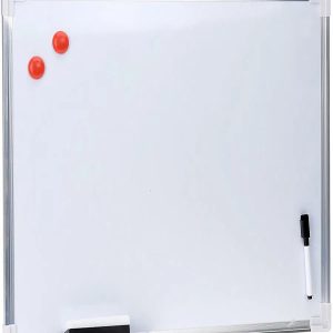 Tableau avec accessoires blanc