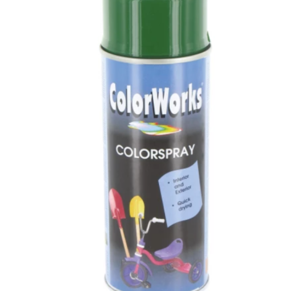 Peinture aérosol finition brillante vert mousse 400ml MOTIP