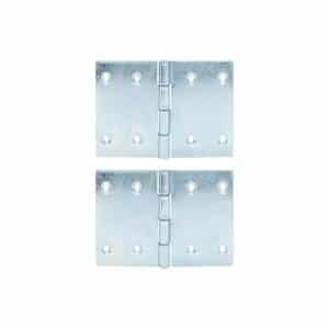 Paumelle Meuble 65X65Mm Acier Zingué 2 Pièces