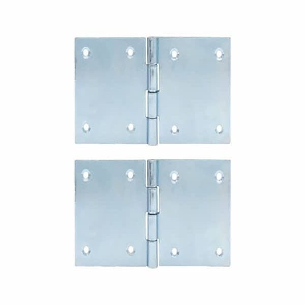 Paumelle Meuble75X75Mm Acier Zingué 2 Piéces