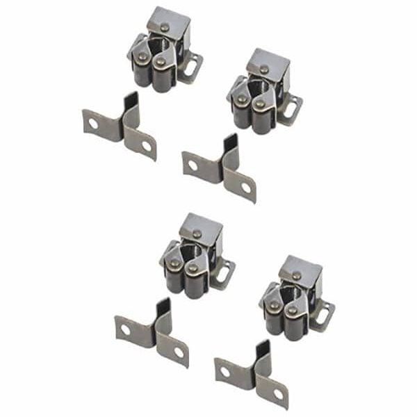Lot De 4 Loqueteaux De Fermeture Finition Zingué