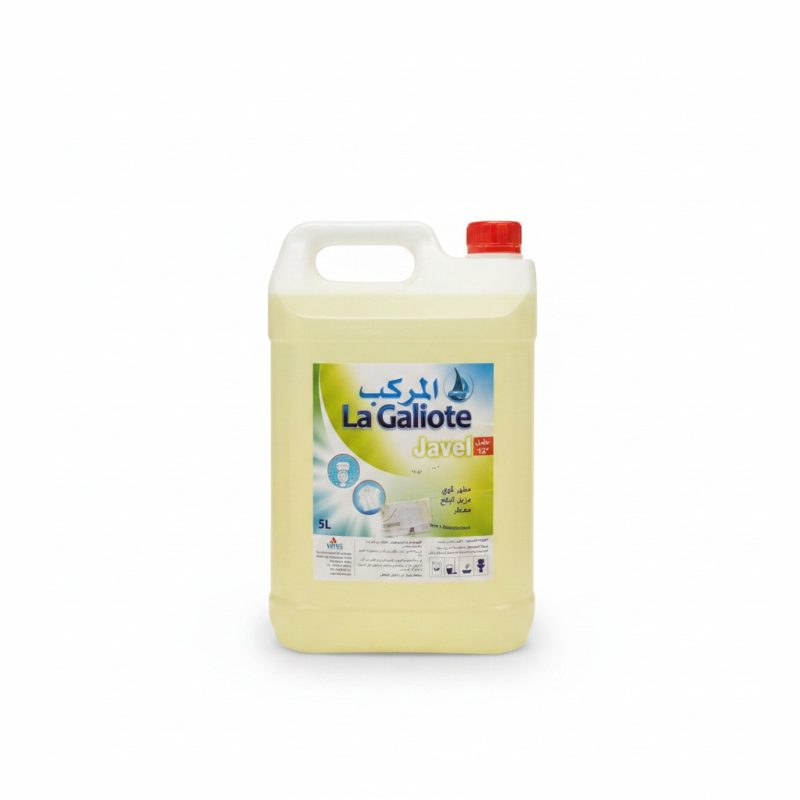 Eau de Javel 12° La Galiote 5L pour désinfection totale