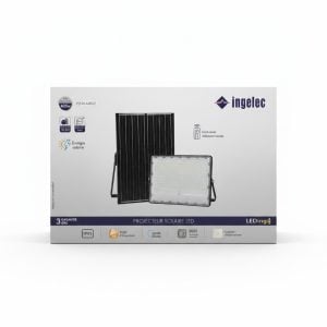 Projecteur LED Solaire 400W 3400lm IP65 Ingelec PJSOL400S2